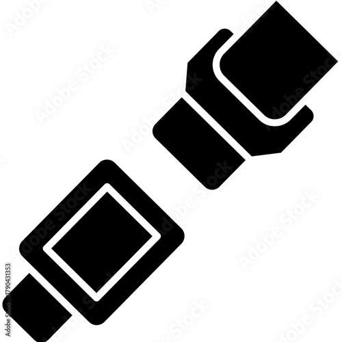 Safety Belt Icon Vector Element