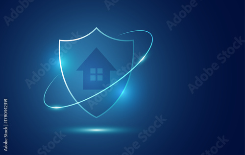 icona, scudo, protezione, difesa, sicurezza, sicuro, protetto, antifurto,  casa, abitazione