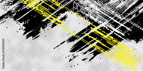 Racing graphic background vector for Truck,boat and vehicle branding. vinyl and wrap ready.