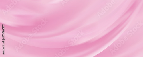 Abstract Smooth Pink Wave Mesh Gradient Background Design, Soft Pink Pastel Background Template Vector