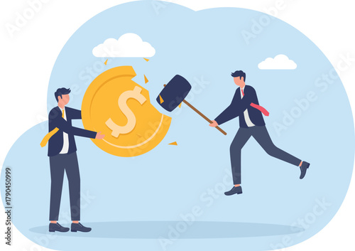 illustration of rejecting an offer for corruption
