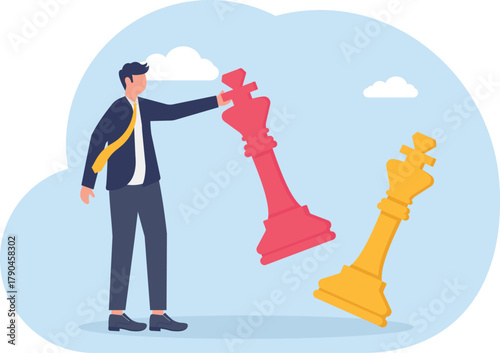 illustration of competition in improving the application of business ideas and innovations
