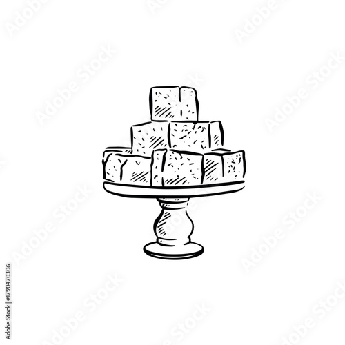 Australian lamingtons; a delicacy in Australia