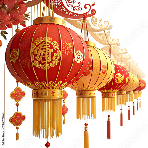 chinese new year lanterns