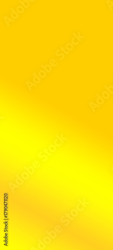 Bright yellow background abstract with reflection. 