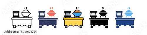 Food And Catering multiple icon