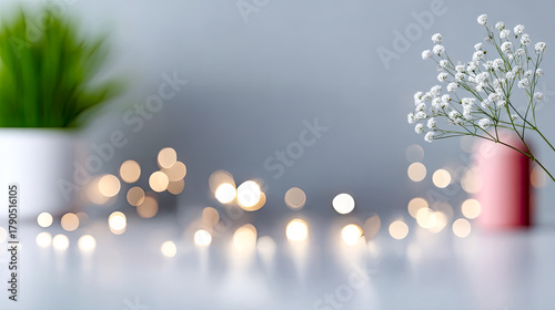 Helle Produkt Mockups mit Glas, Weiß, Pflanzen und sanftem Licht. Ideal für Kosmetik, Spa, Pflege, Wellness oder Branding mit klarer, minimalistischer Ästhetik.