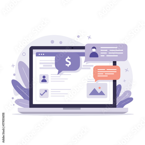 Monetizing Digital Communication: Financial Chatbot Negotiation and E-Commerce Strategy