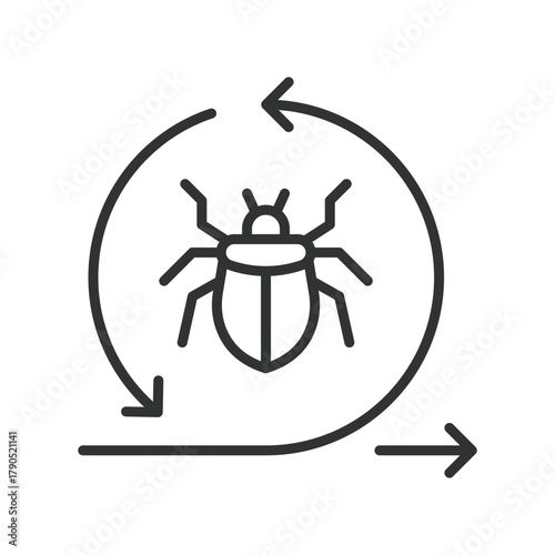 Documentation icon in line design. documentation, report, agile, project, management, process, structure on white background vector. Documentation editable stroke icon