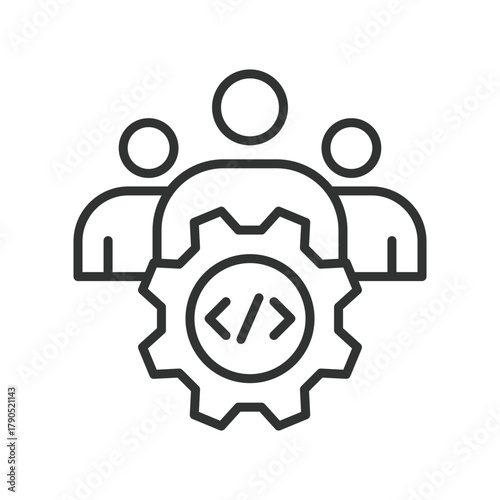 Task icon in line design. task, assignment, agile, planning, management, workflow, productivity on white background vector. Task editable stroke icon