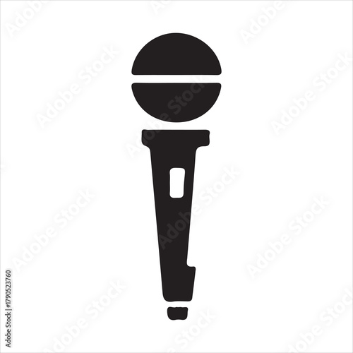 microphone icon vector illustration