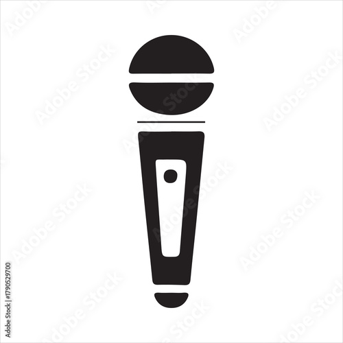 microphone icon vector illustration