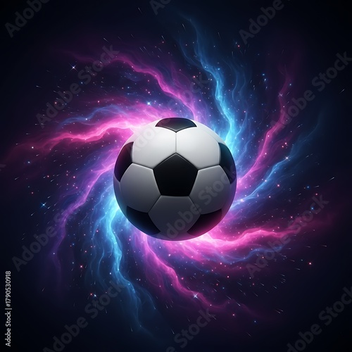 Cosmic Soccer Energy Background