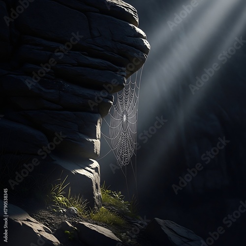 Nature's Contrasts: Philosophical Opposites and Dramatic Art and concept art