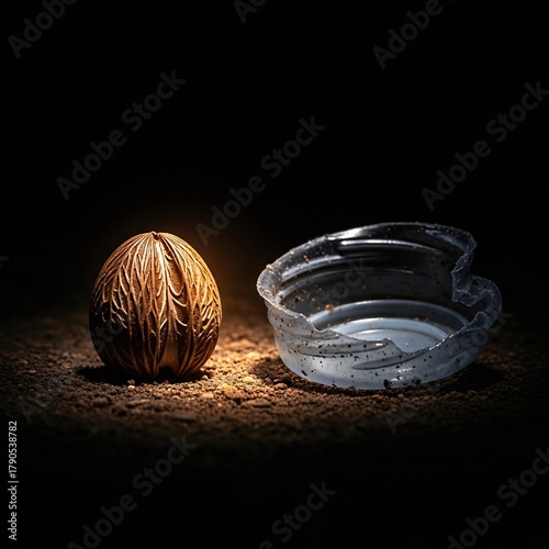 Nature's Contrasts: Philosophical Opposites and Dramatic Art and concept art