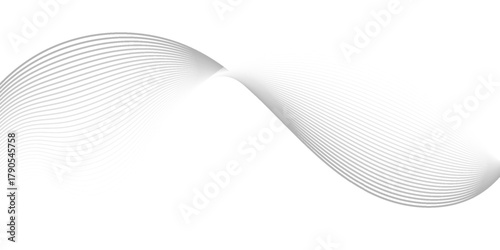 Vector Illustration of the gray pattern of lines abstract background. Vector Illustration