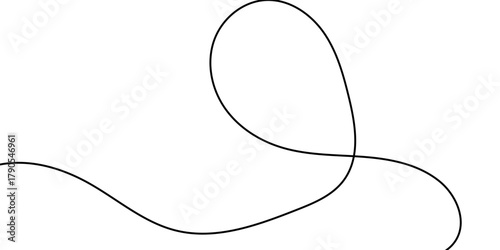 Thin wavy line pattern with flowing curves, undulating abstract background. modern creative trendy design
