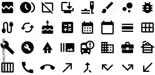Essential Tools & UI Icons