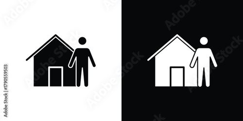 Foto Tenant icon – stock vector 10 eps.