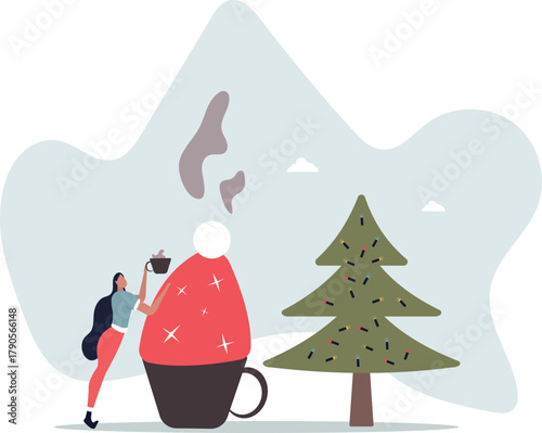 aromatic and warming coffee for the winter holidays.