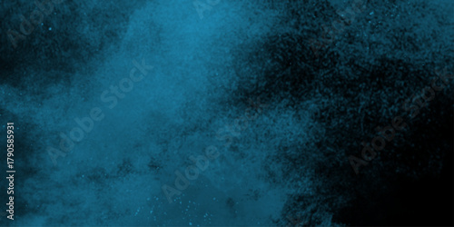 abstract painting soft blue textured on wet white paper. abstract watercolor scraped grungy paper texture, blue sky in grunge style . Beautiful stylist modern blue texture background with smoke.