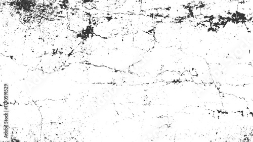 Black and white textured background with cracks and speckles grunge abstract