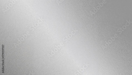 Metallic silver foil texture with copy space