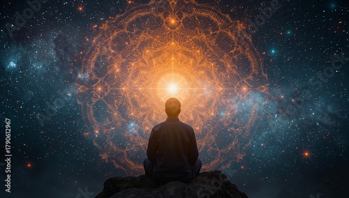 Thoughts channeled from higher self to innate intuition