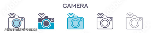 Camera Element For Design Graphic - Multi Styles