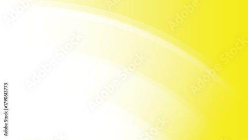 Vibrant yellow gradient background with elegant flowing light for design projects