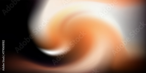Abstract mesh gradient background featuring smooth, rounded forms with a blend of orange, white, and black tones.  The design is illuminated with a soft noise effect.