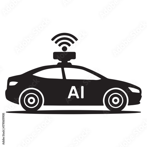 Autonomous AI Car with Wireless Signal Keywords: autonomous car, self-driving car, AI