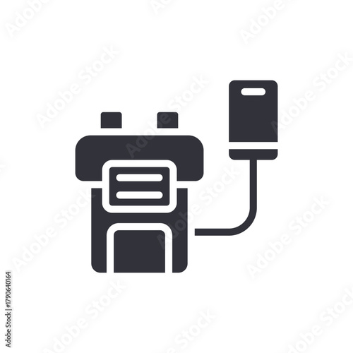 Two Way Radio Communication Transceiver Talkie Device Icon