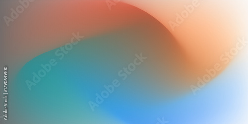 Energetic Colorful Abstract Wave Background with Smooth Blended Hues