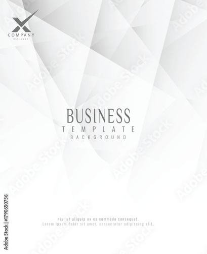 Abstract businness background with geometric shapes