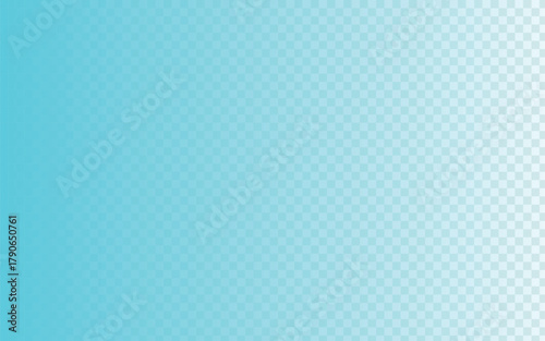 Aqua blue gradient background with a transparent checkered pattern design