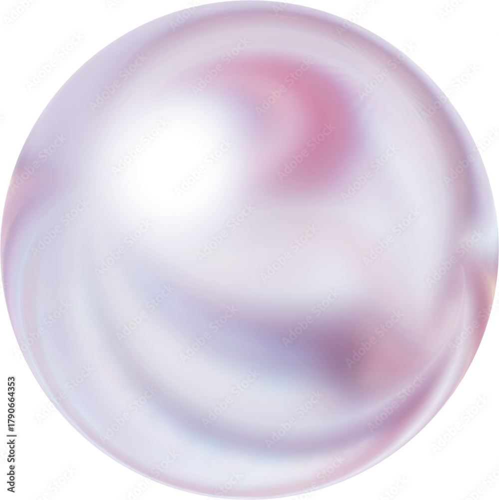 Obraz premium pearl ball sea shell mermaid jewelry 3d rendering