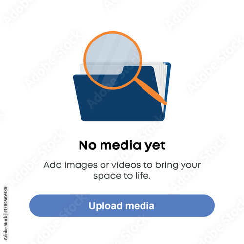 No Media Yet – Gallery Empty State
