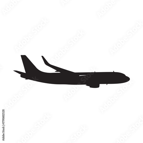 vector illustration of a plane. vector eps 10
