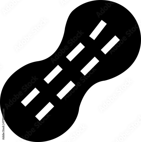 Bakery Packaging Icons. Solid vector icons of bakery and food service packaging: paper bakery bag, cupcake box, sandwich wrap icon , isolated on transparent background