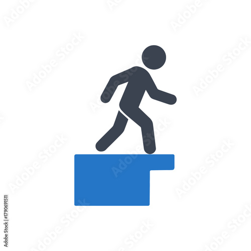 Unprotected Edge Hazard icon