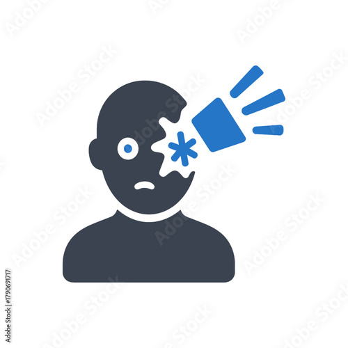 Eye Injury Hazard icon