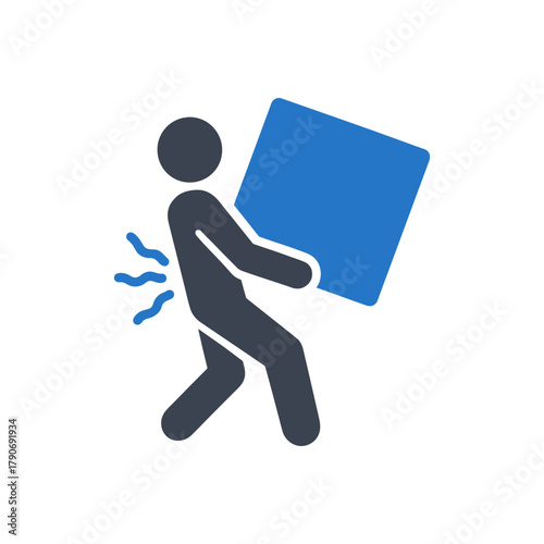 Manual Lifting Hazard icon