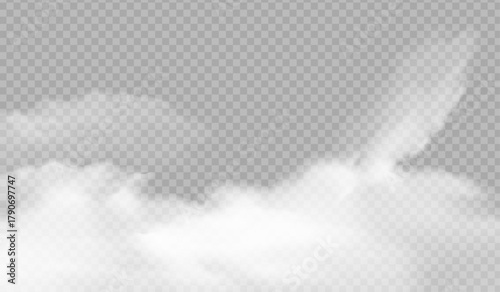 Realistic Ground Fog Overlay with Soft Diffusion PNG overlay

