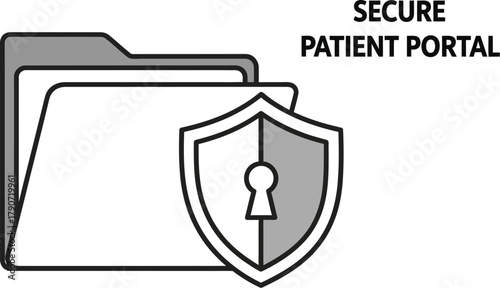Secure digital portal for patient data access and protection