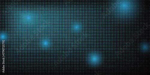 Obraz na plátně Dark BLUE vector layout with lines, rectangles