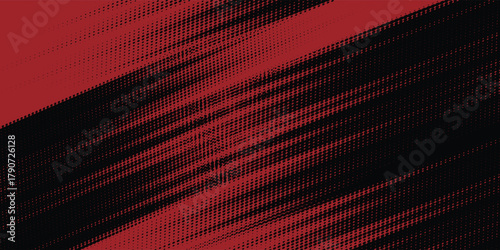 Black and red abstract grunge background with halftone style modern arts sport background abstract modern eps 10