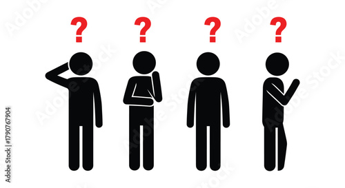 Understanding questions and answers with stick figures concept