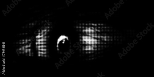 Dotted halftone gradient texture. Vanishing polka dot background. Repeating dots gradation pattern background. Black fading comic pop art overlay backdrop. Raster effect wallpaper. Eps10