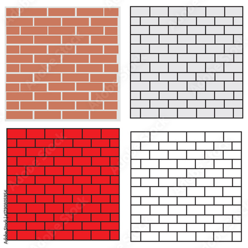 traditional red brick wall for residential and office spaces with timeless style and elegance